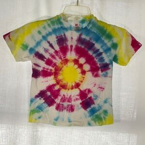 Colorful Tie-Dye Kids Shirt-Size Small (6-8)